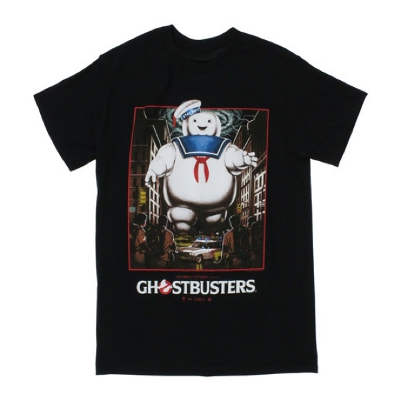 Black T-shirt 80’s ghost busters - Picture 1 of 4
